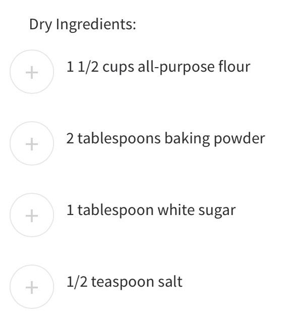 Ingredients