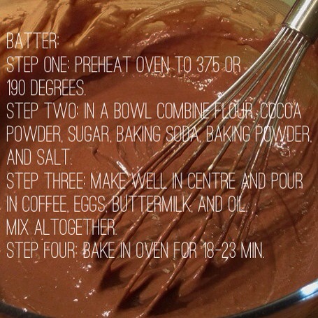 Dark Chocolate Cupcakes With Peanut Butter Icing 