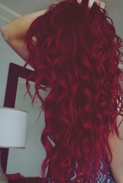 Beautiful Red Hairstyle❤️❤️❤️