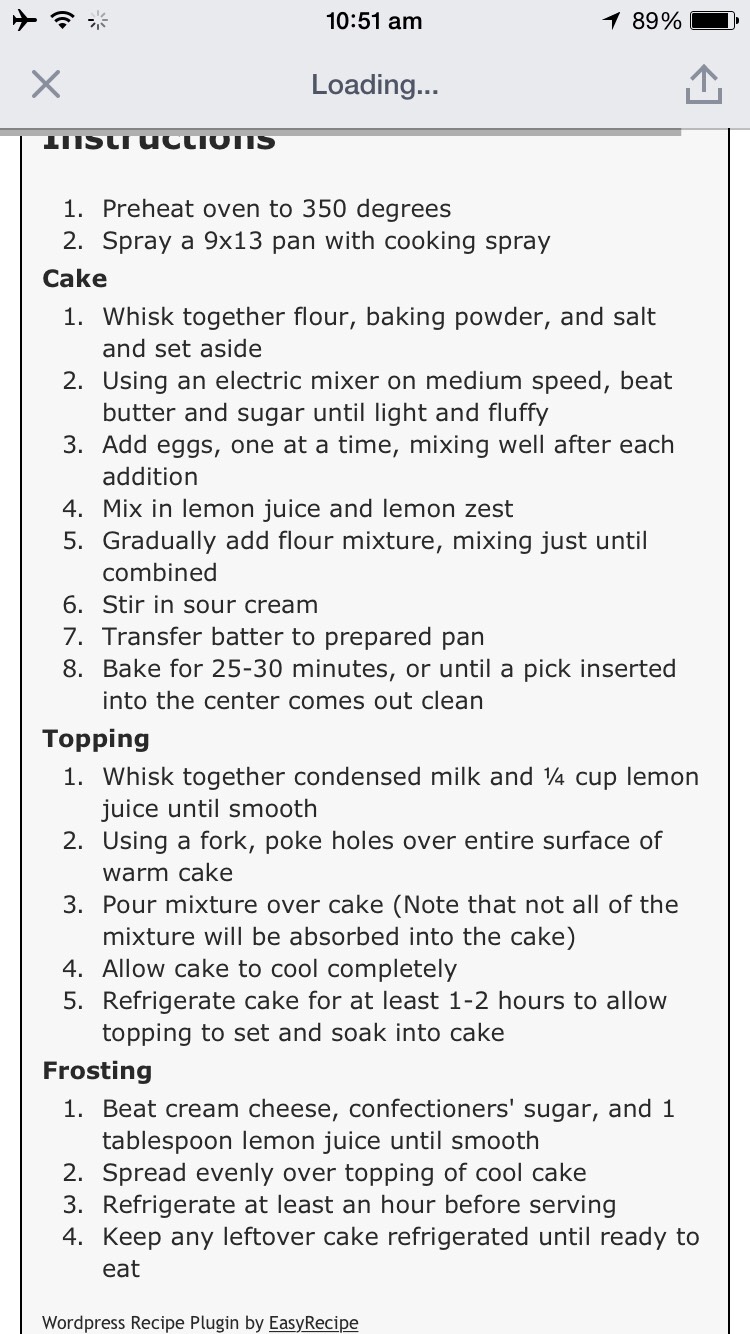 Lemon Poke Cake