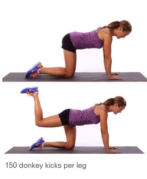 How To Eliminate Leg Fat & Tone Booty Fast ! 🙆