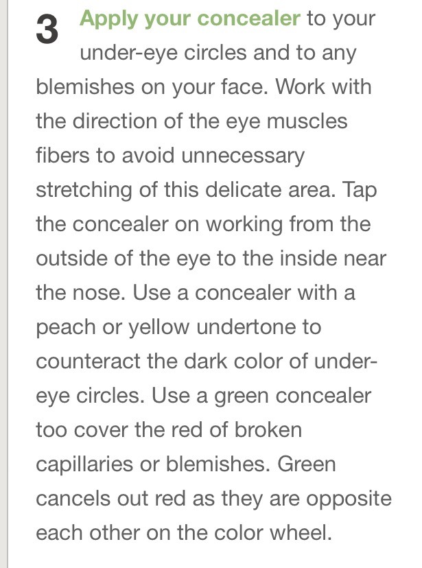 How to Apply Foundation and Concealer Correctly