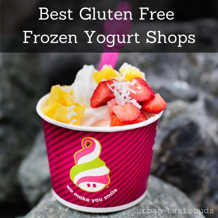 Yogurtland has the best gluten free frozen yogurt ever!! as well as Bliss frozen yogurt and dippin dots