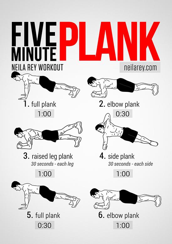 Plank Variations To Get A Flat Ab
