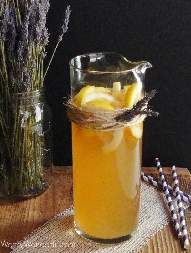 Lavender and Honey Lemonade. I'm personally allergic to lavender, so I'll take their word that it's delicious! http://wonkywonderful.com/1/post/2013/07/lavender-honey-lemonade.html