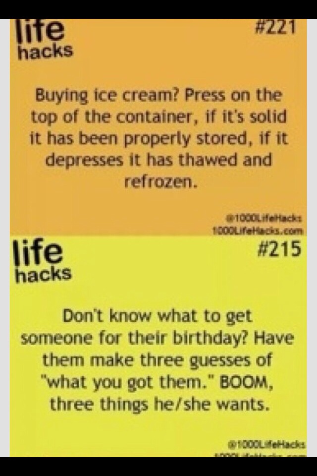 Life Hacks 