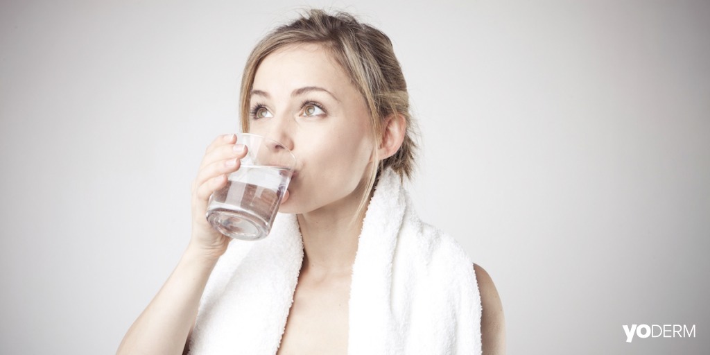 Hydrate   
In addition to water, go for teas and broths And of course, nothing can undo your hydration efforts quite like coffee and alcohol.