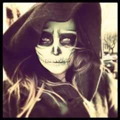 Cool Halloween Makeup. 
