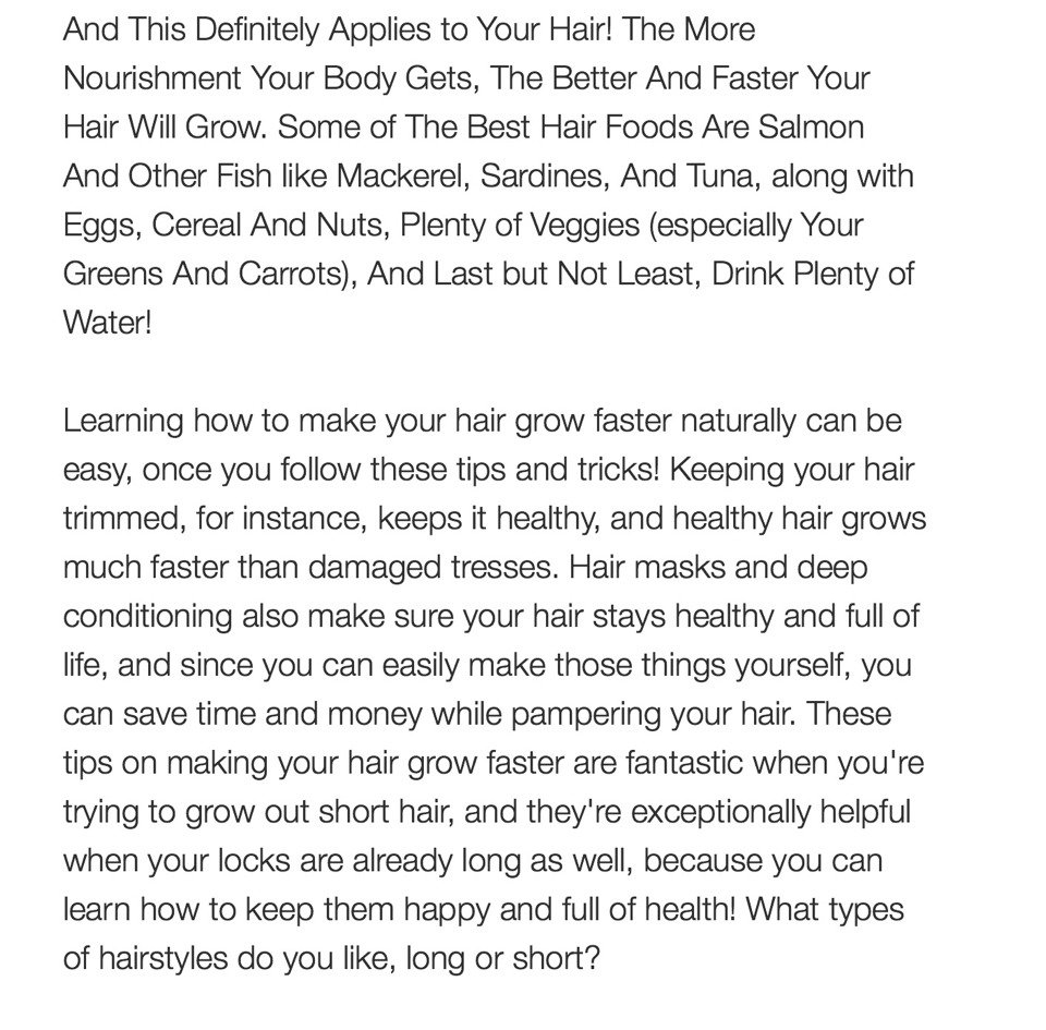 30 Easy Natural Remedies To Grow Hair Faster!