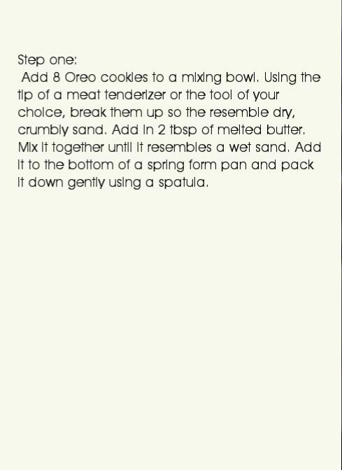 No bake Oreo Cheesecake