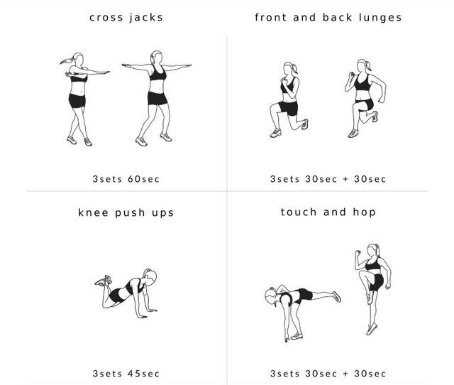 Bikini Challenge Workout