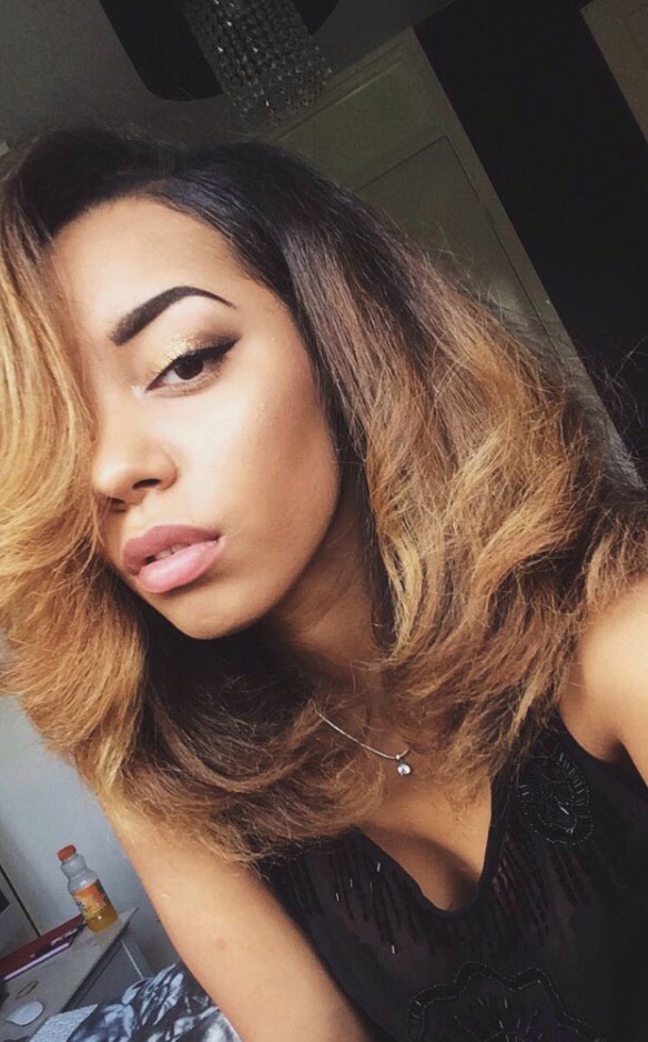 Dyed Hair on Dark Skin Girls / Colored Hair on Darker Skin