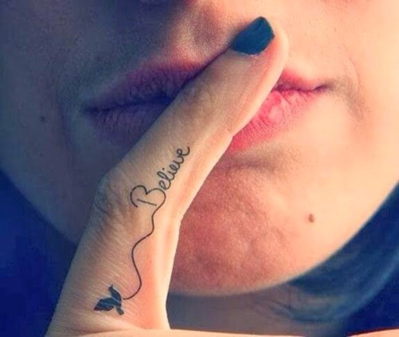 Finger Tattoos