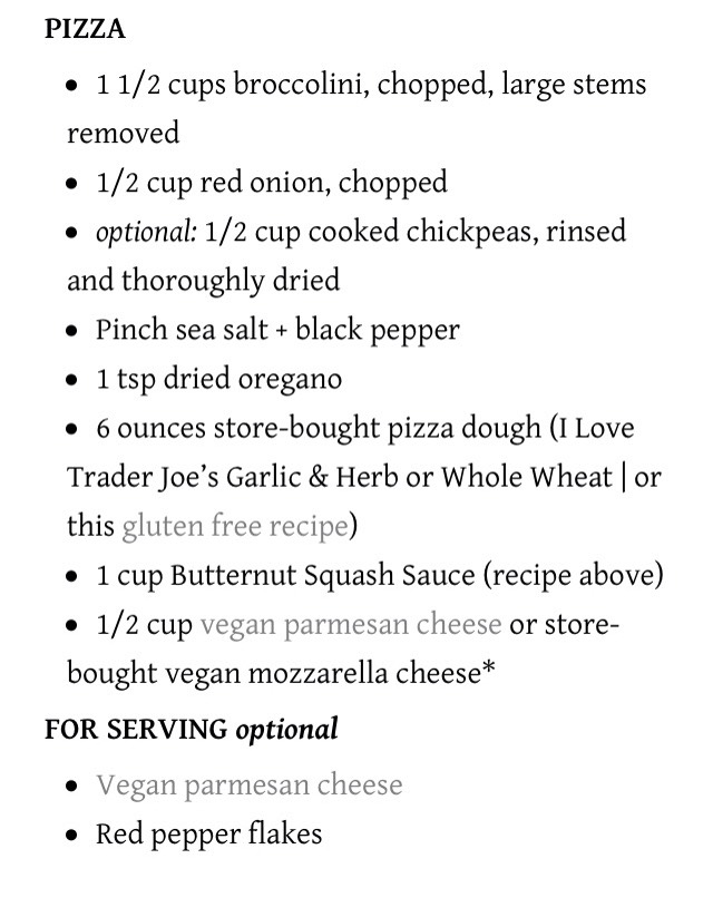 Veggie Loaded Butternut Squash Pizza