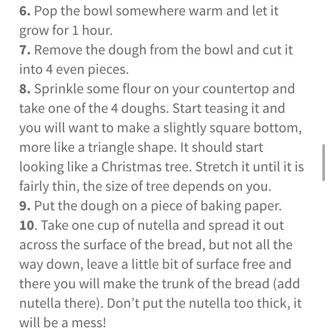 "DIY BRAIDED NUTELLA CHRISTMAS TREE"