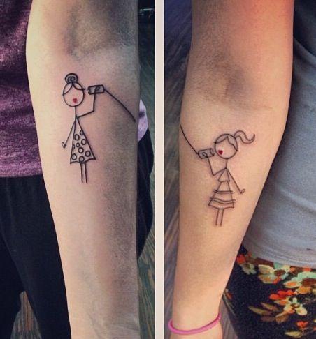 Cute Sister Tattoo Ideas