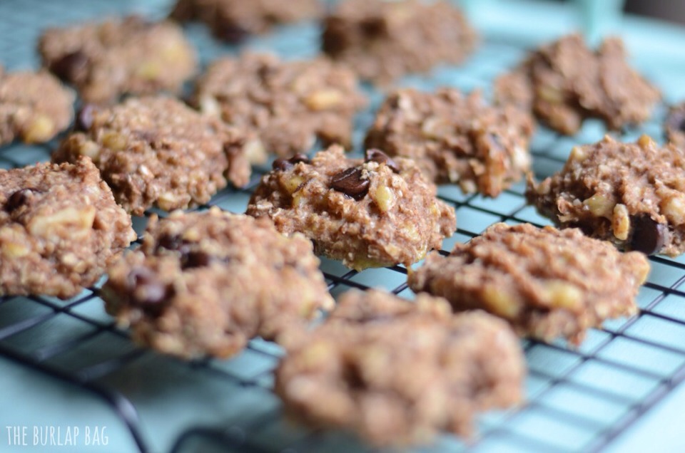 Cook them at 350 degrees for 15 minutes on a GREASED cookie sheet.