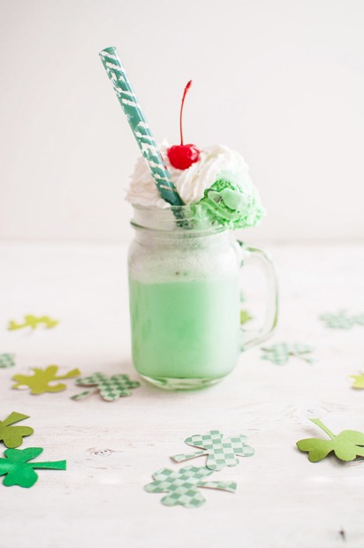 Mint Chip Ice Cream Soda