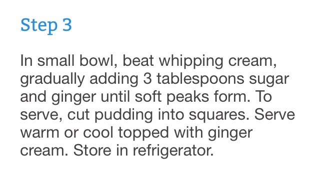 Pumpkin Bread Pudding with Ginger Cream
