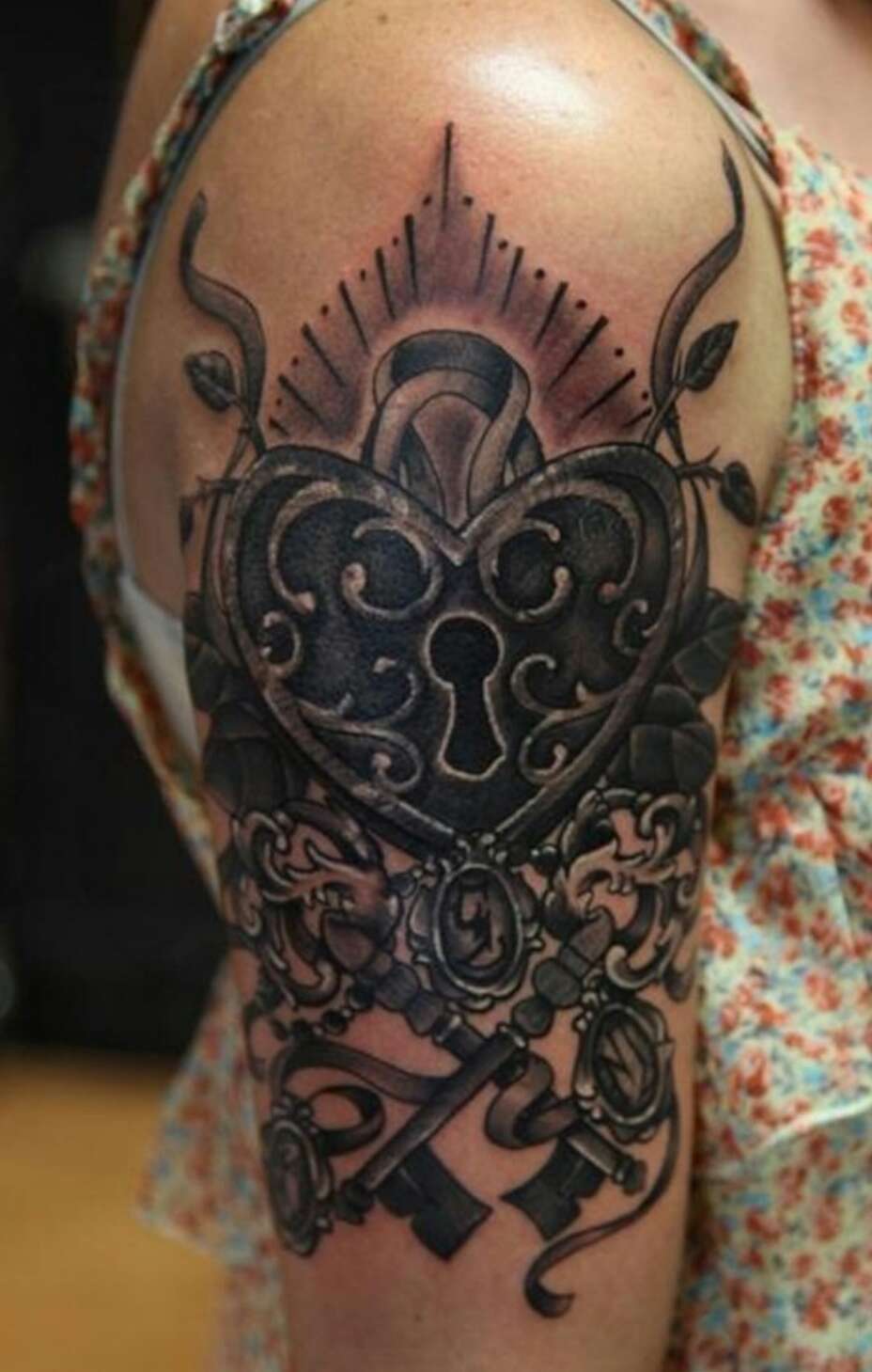    Lock And Key Tattoos!!!!