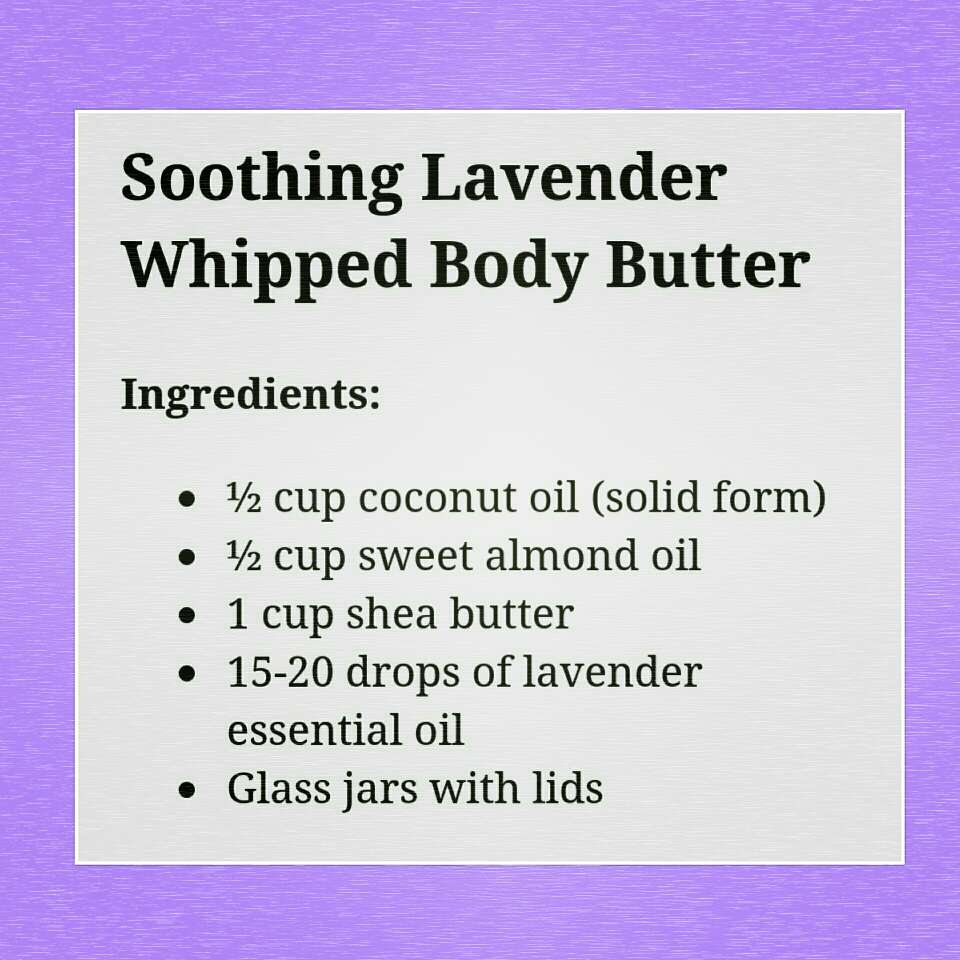 Lavender Whipped Body Butter