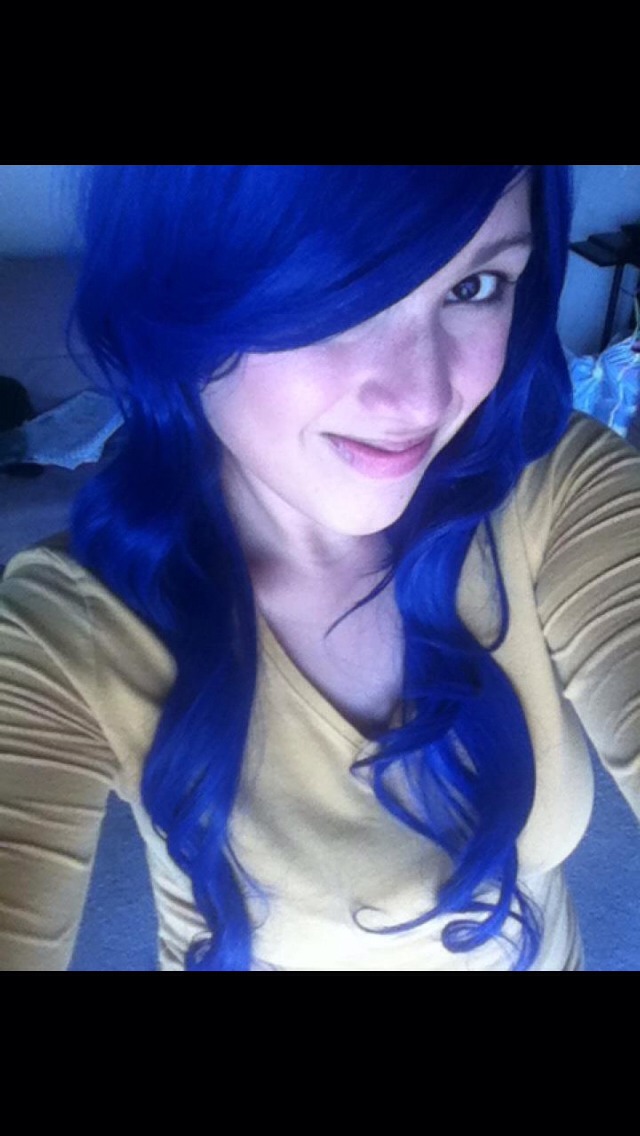 These wigs are awesome i bought four! Here's a blue one im using for a harajuku girl costume this year!! :)
