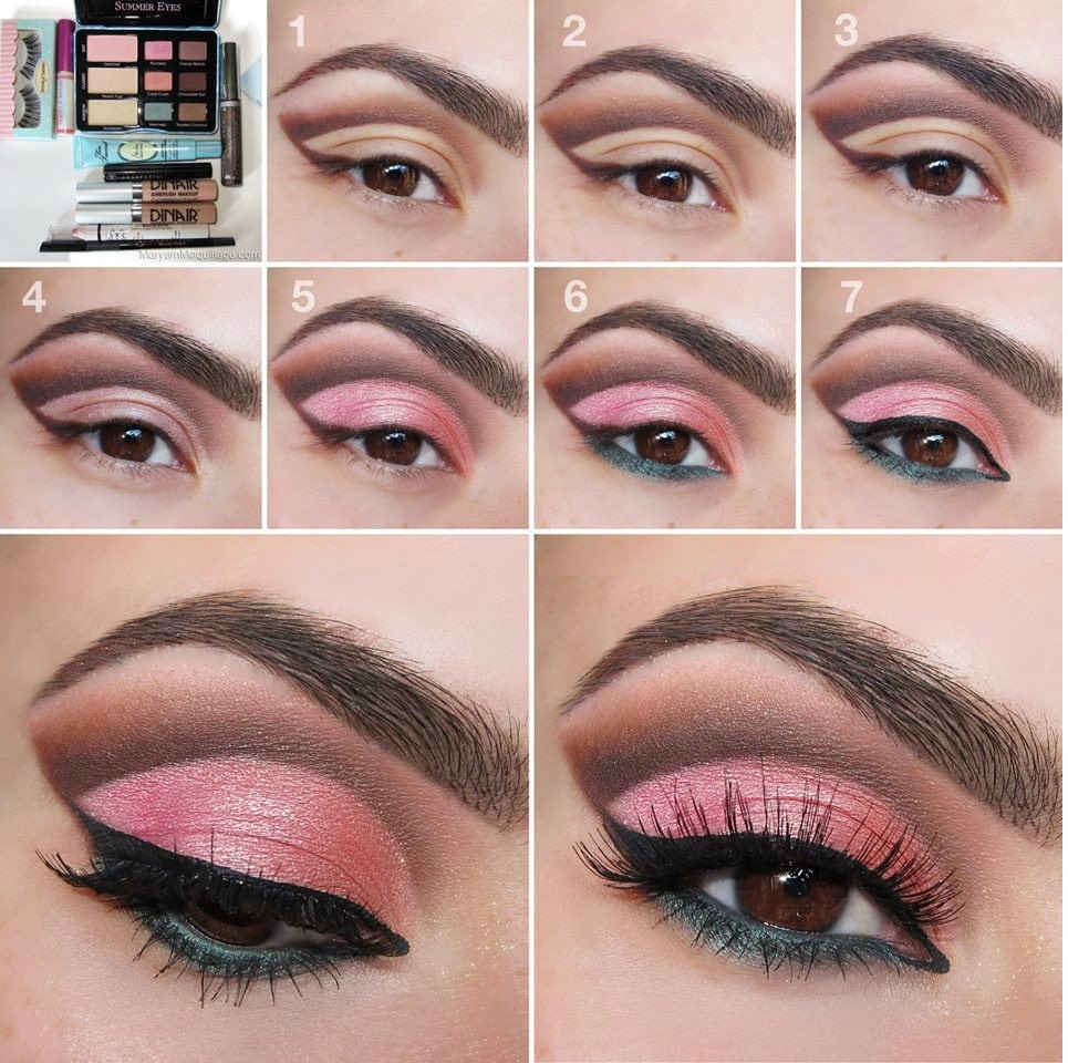 Pink Eyeshadow Tutorials👛