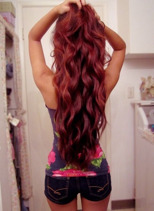 How to dye your hair red without bleach