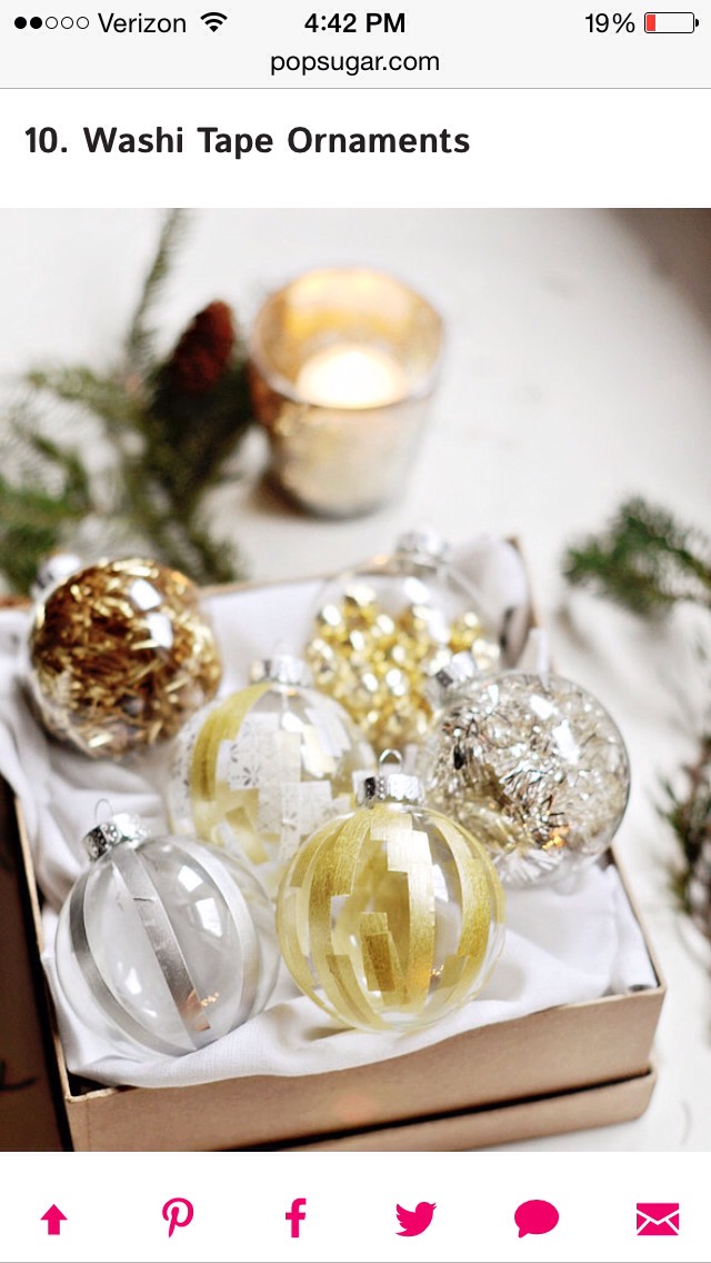 DIY Christmas Ornaments🎄