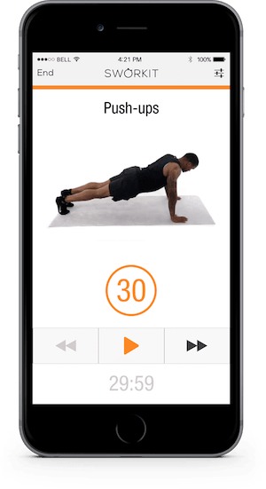 APPS

1. Swork It - This is the best little workout app custom for you! You can choose from strength, cardio, yoga or stretching, where you want to workout in side you bod and for how long. Check it out!
2. 7 Minute Workout - A great full body            workout in 7 mins
3. To Bed - A sleep tracker
