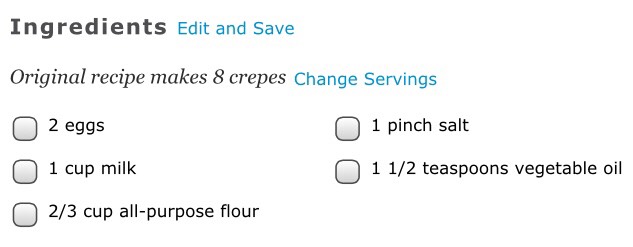 Simple And Easy Crepes Recipe 😍