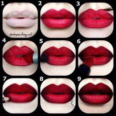 Bold Lips Tutorial 😱👍💯💋💋💋💋
