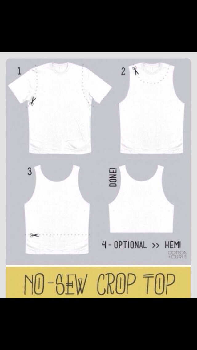 DIY Crop Top Ideas