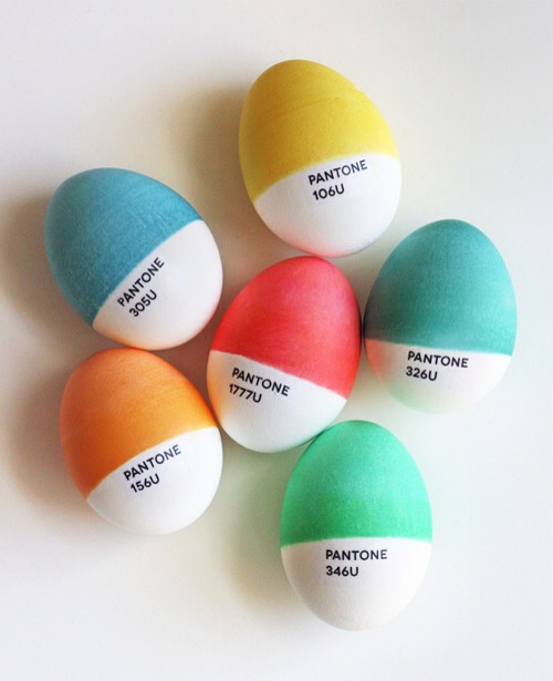 16. Pantone Easter Eggs