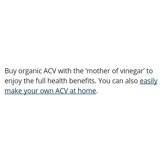 How To Use Apple Cider Vinegar (ACV) For Weight Loss

