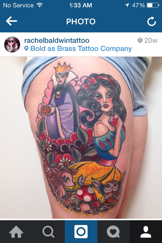 Disney Tattoo Inspiration 👸✨🔮