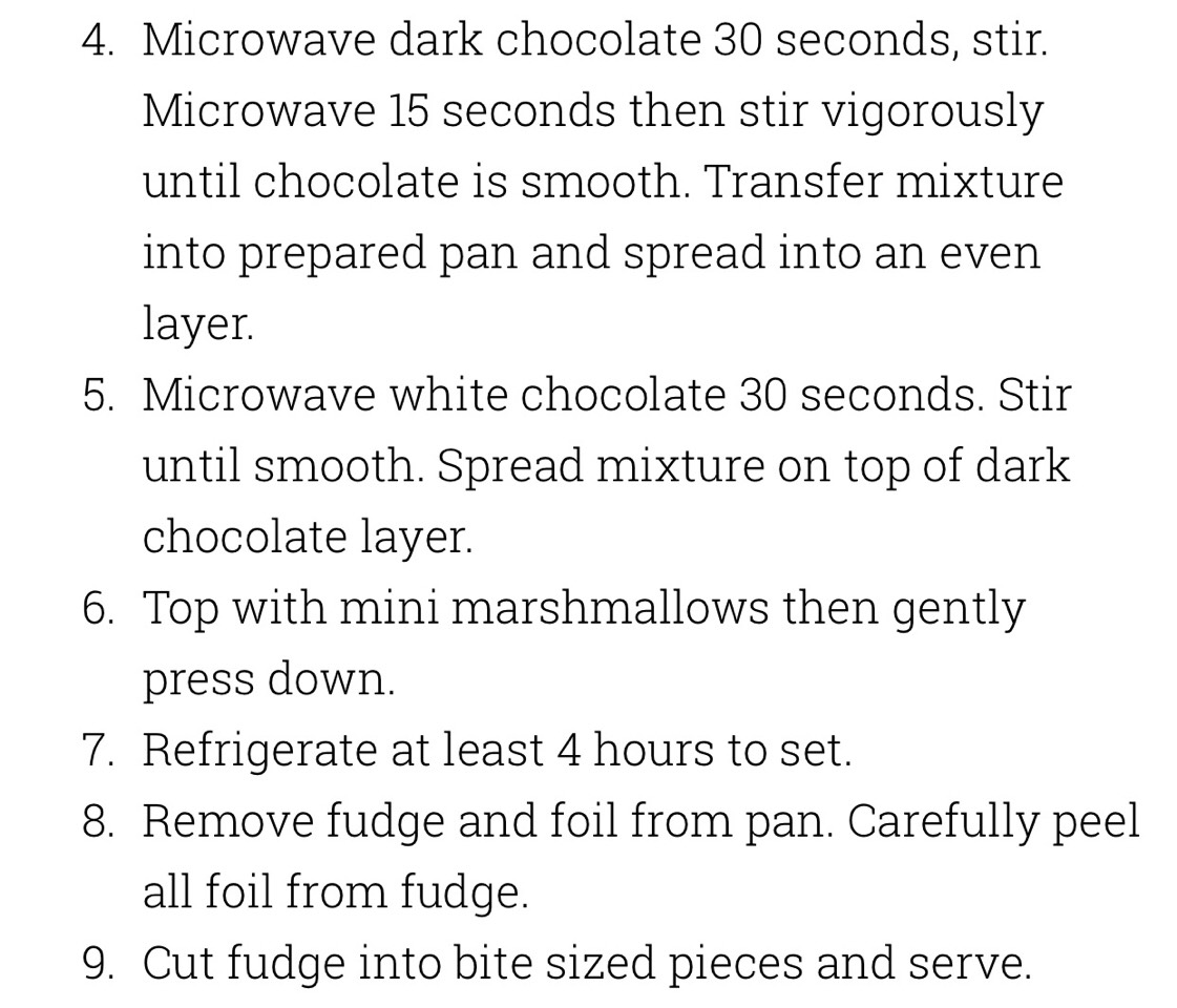 HOT CHOCOLATE FUDGE! 