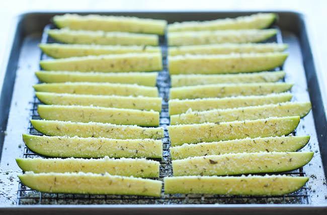Baked Parmesan Zucchini 