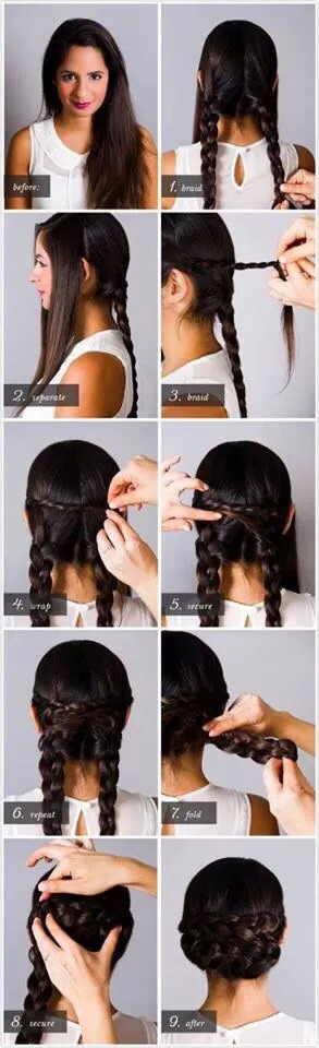 simple makeup and hair styles