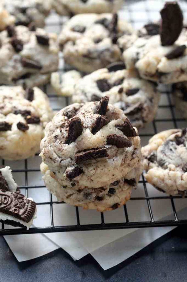 5 Ingredient Oreo Cheesecake Cookies😋