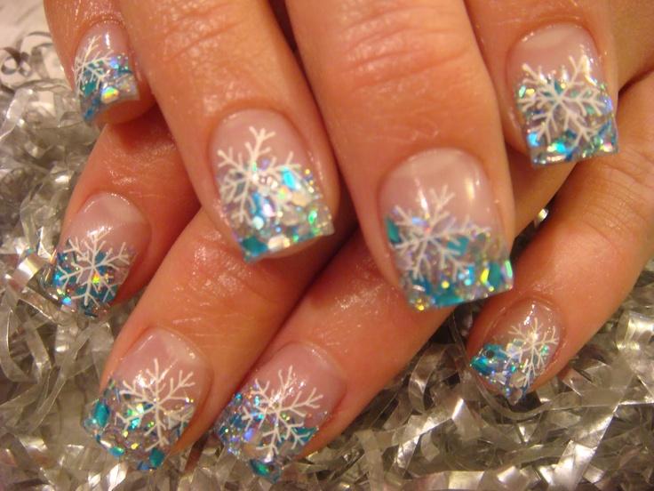 Hot (well, Cold) Winter Nail Ideas ♥♥♥