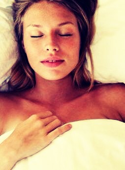 Sleeping on your side or with your face buried in your pillow can actually make you look older! When your face is squished up against the pillow it creates wrinkles and folds in your skin. Try surrounding yourself by pillows to keep you from turning over 