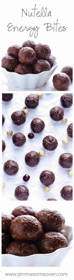 17. Nutella Energy Bites
