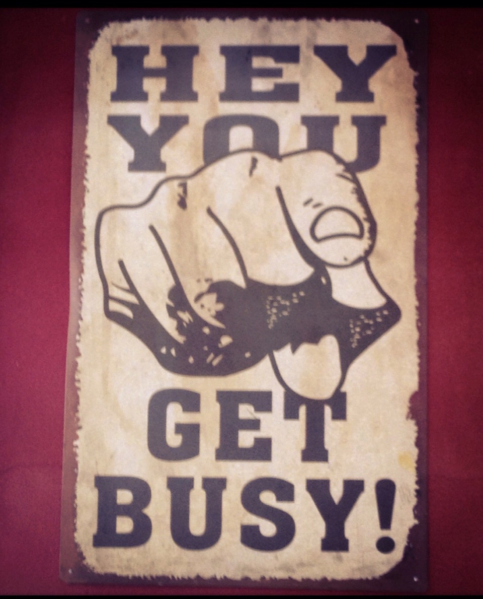 Stay busy, you don't want to eat just because you're bored