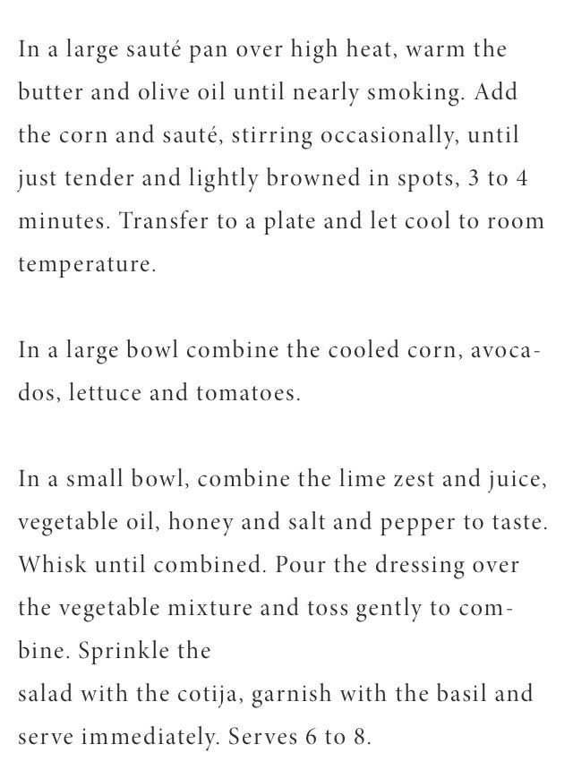 Corn Avocado Tomato Salad #SummerVibes
