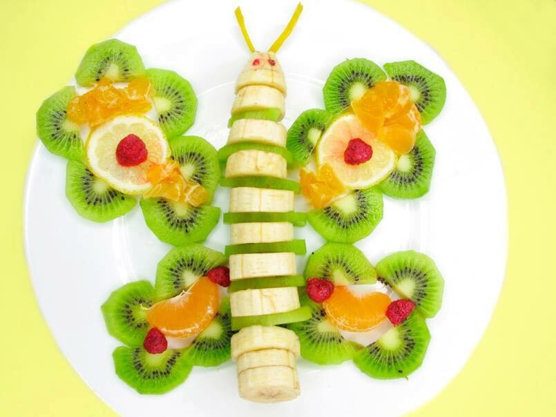 Adorable Ideas To Serve Fruits And Veggies To Kids. 