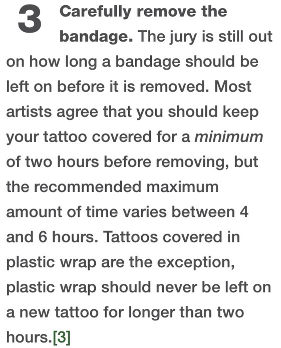How To Care For A New Tattoo✨