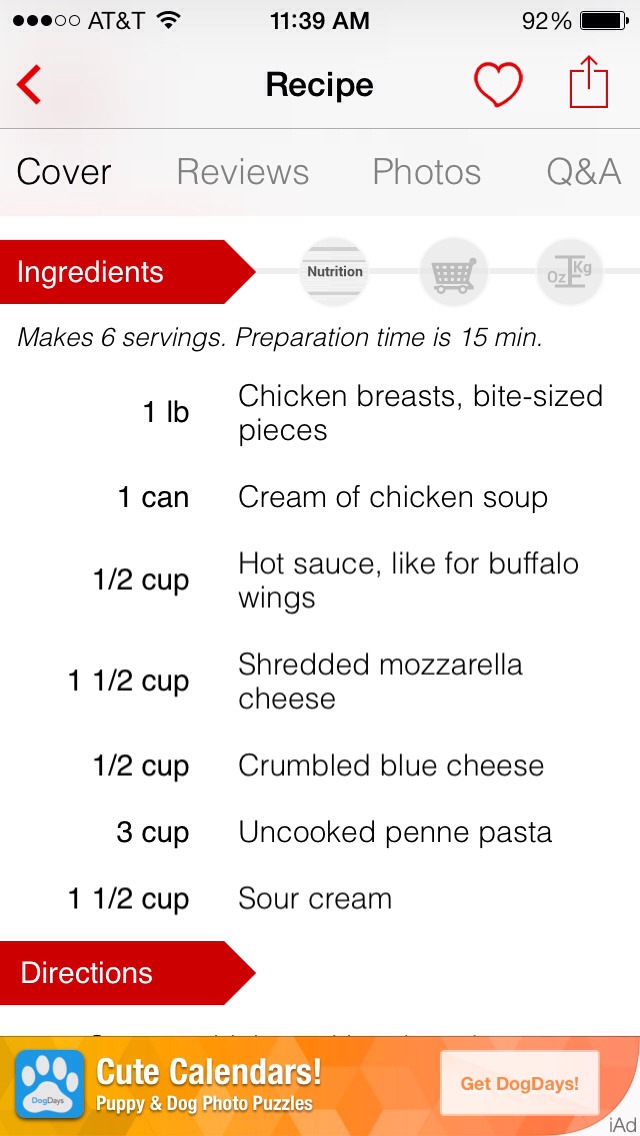 Easy Crockpot Buffalo Chicken Pasta