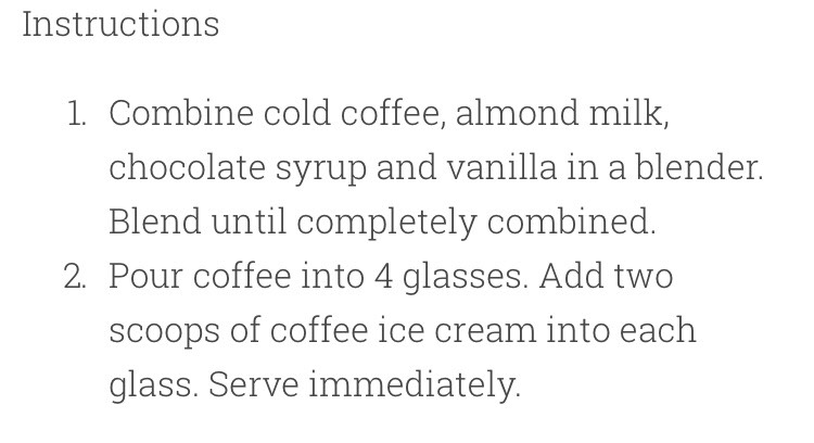 ✨Almond Iced Coffee Float✨