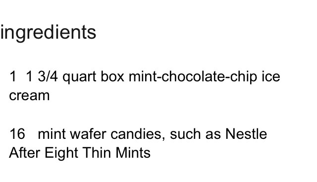 ✨ Mint Chocolate Chip✨😋